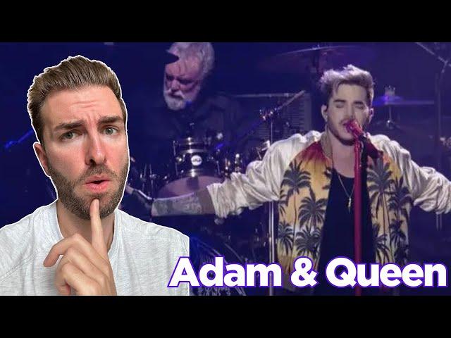 First Time Reaction | Adam Lambert & Queen The Greatest Live: Who Wants To Live Forever |