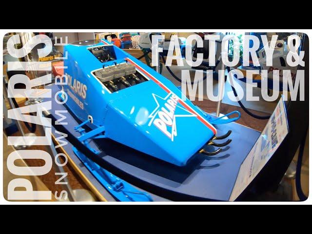 Polaris Snowmobile Factory & Museum Tour | Roseau Minnesota | V log 10