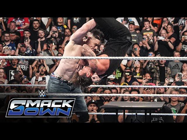 FULL MATCH: John Cena hits CM Punk with the AA through a table: SmackDown, June 20, 2025