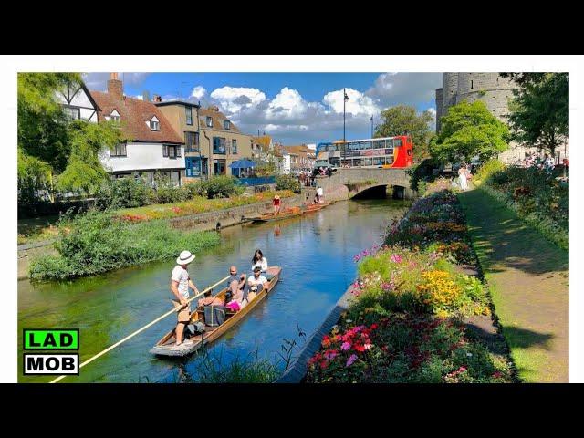 Canterbury - Stunning Medieval City | 4K Walking Tour