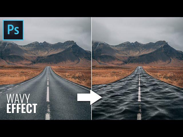 Wavy Effect in Photoshop | Photoshop Tutorial (Easy)