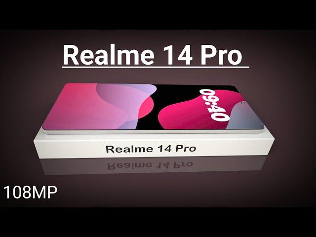 Realme 14 Pro - 5G, Snapdragon 8s Gen 4,108MP Camera, 8GB RAM ,5400mAh Battery/ Realme 14 Pro