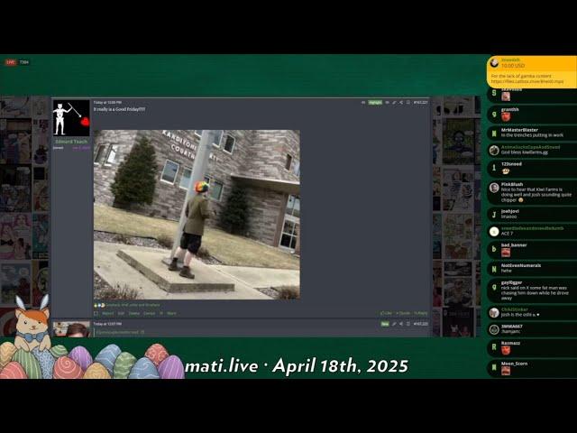 MATI: The Rekieta Segment - Sentencing & Bodycam (Apr 18, 2025)