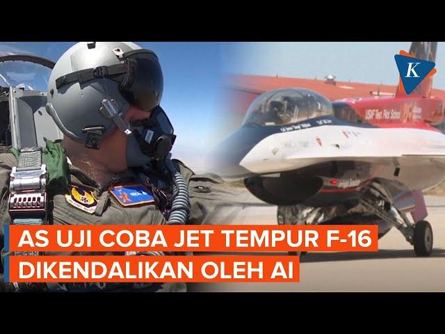 AS Jajal Jet Tempur F-16 yang Pertama Kalinya Dikendalikan AI, Dikenal sebagai X-62