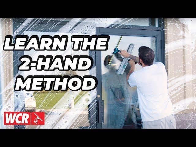 Clean Windows Faster With The Two-Hand Technique!