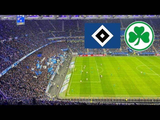 Hamburger SV 5-0 Greuther Fürth - Matchday vlog - Otto Stange scores his first goal in dominant win!