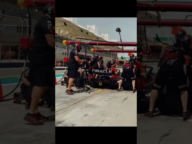 Red Bull Pit Stop Fail | Bahrain Pre-Season test