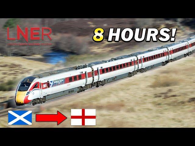 8 HOURS on Britain's WORST High Speed Train - The Highland Chieftain from Inverness to London