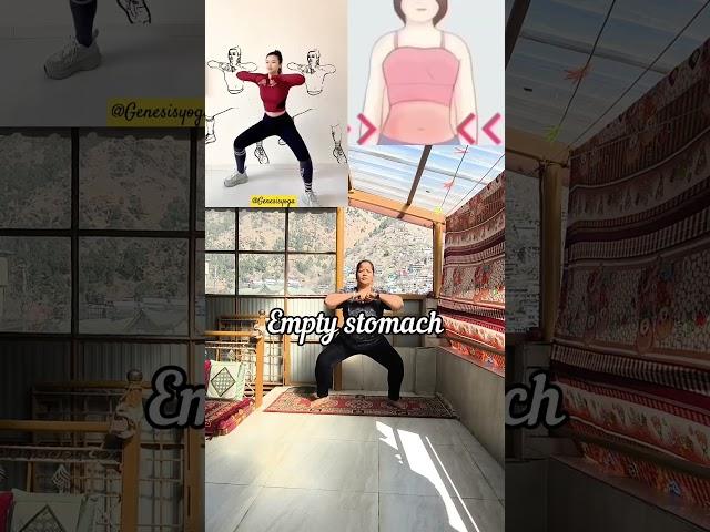 Effective exercise to melt away your belly fat!!! #bellyfatloss #thighfatloss