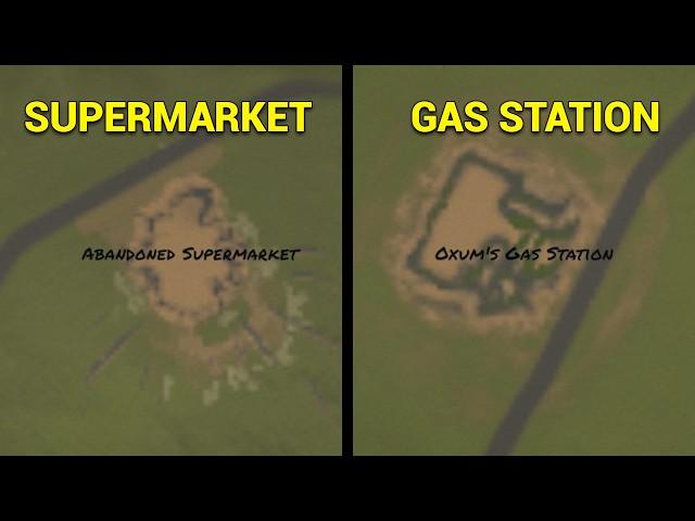 Loot from 100 runs  Supermarket VS Gas Station