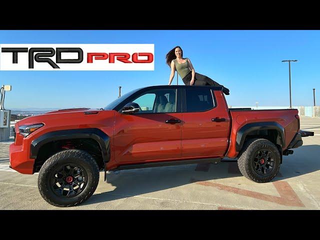 THE ULTIMATE TACOMA: 2024 Toyota Tacoma TRD PRO! Full Detailed Tour Of This Trail-Dominating Beast!