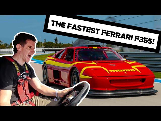 Ultimate Track Day Ferrari Driven by Zack Klapman | 1995 Ferrari F355 Race Car Review