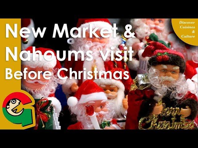 Greedy Gulper goes to New Market (Hogg market) and visits Nahoum’s before Christmas.