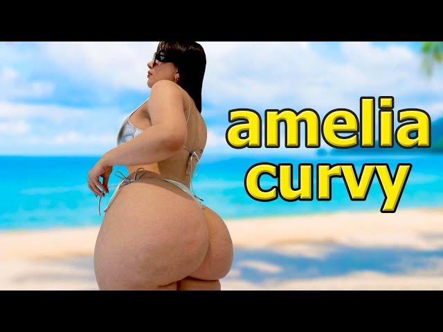 amelia (amira) | curvy plus size model from australia