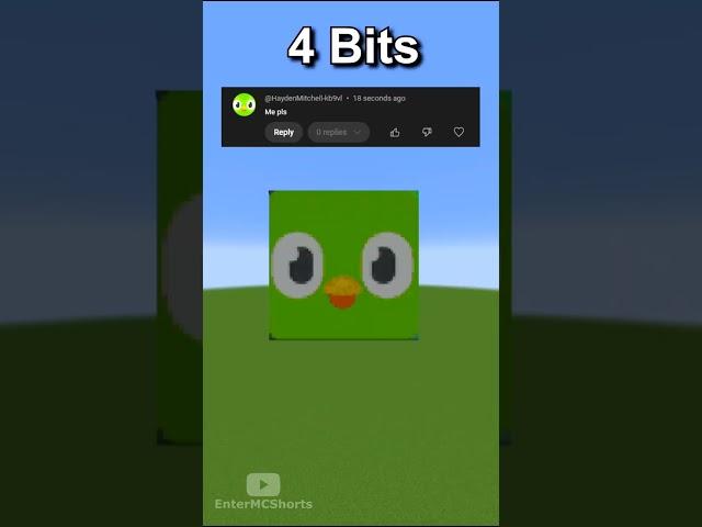 Minecraft Subscribers 1 bit 2 bits 4 bits 8 bits 16 bits 32 bits 64 bits 128 Bits