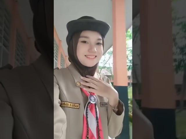 salam anak pramuka cantik