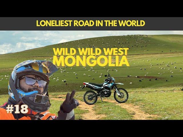 #18 LONELIEST Road in the World: Wild Wild West Mongolia #silkroadtrip