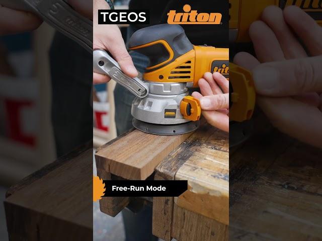 Triton Tools TGEOS 500W Geared Eccentric Orbital Sander  #woodworking #tools