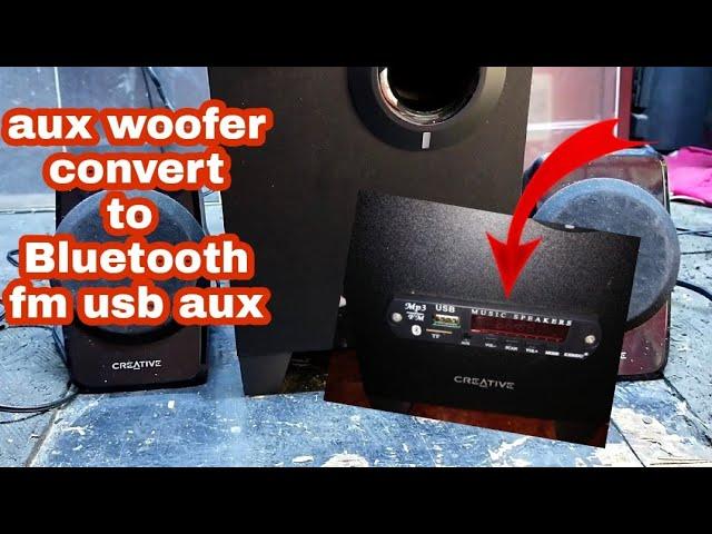 how to repair creative subwoofer