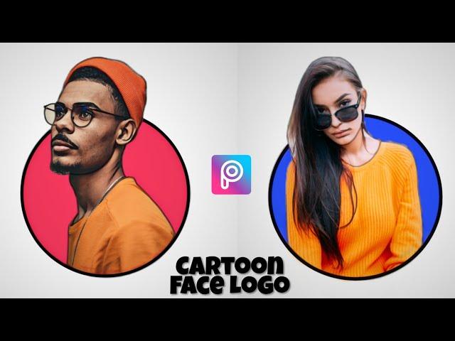 Cartoon portrait logo || Picsart Tutorial