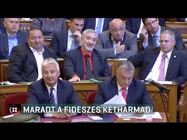 Maradt a fideszes kétharmad 2018-04-15