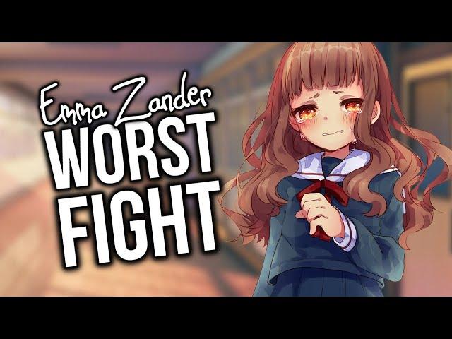 Nightcore - Worst Fight (Emma Zander) [LYRICS]