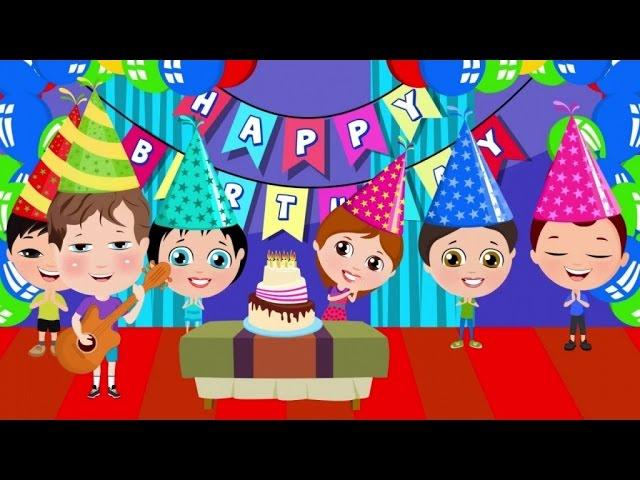 Cumpleaños Feliz  - la canción para celebrar tu cumpleaños (video animado infantil)