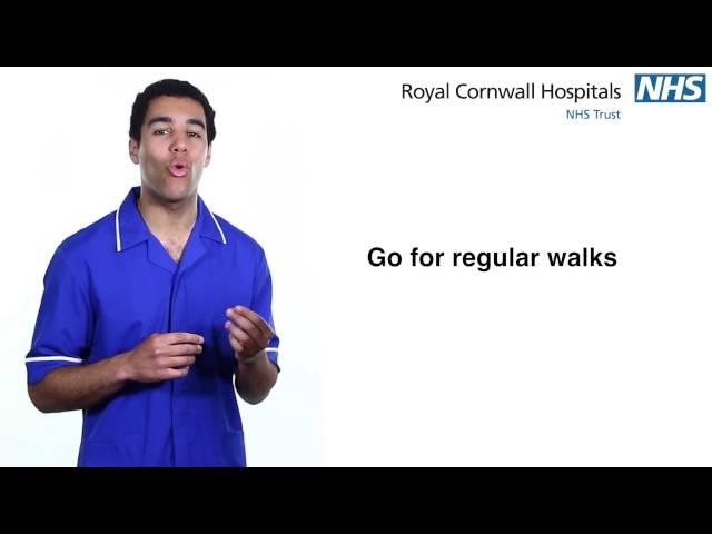 Accelerating your recovery after having a leg cast