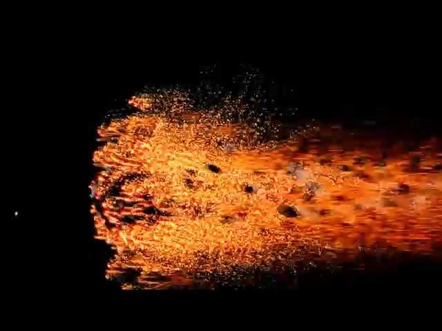 Heading to Earth - Asteroid - 3DS Max Particle System [extended]