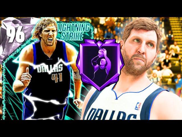 PINK DIAMOND DIRK NOWITZKI GAMEPLAY IN NBA2K25 MYTeam!! SO MUCH FUN