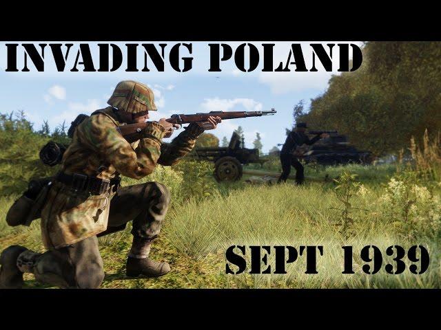 INVASION OF POLAND - MOST REALISTIC WW2 GAME 2019 - VILLAGE ASSAULT Arma 3 Movie Iron Front 1939