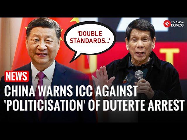 China Urges ICC to Avoid ‘Politicizing’ Arrest of Ex-Filipino President Duterte