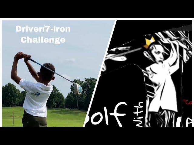 Driver/7-iron Challenge 50/35 Yards - Golf with Jackson