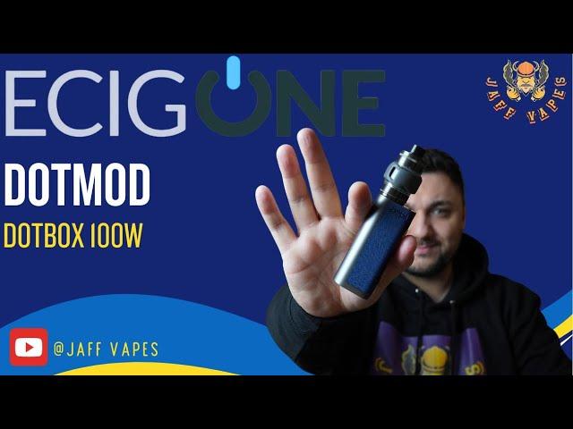 Unboxing and Review of the Sleek and Powerful DOTMOD DOTBOX 100w Kit! 