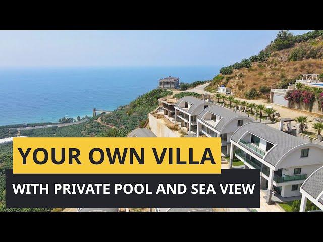 New villas in Alanya Turkey. Property in Turkey For Sale.