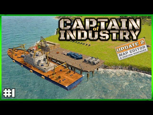 Captain of Industry - Update 2 - Armageddon Start - How To Start In 2024 - Episode#1