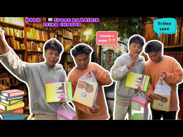 Book store da lairik leiba chatpa  eikhoi 2 dang || LM BOOK STORE da offer pihouwe  