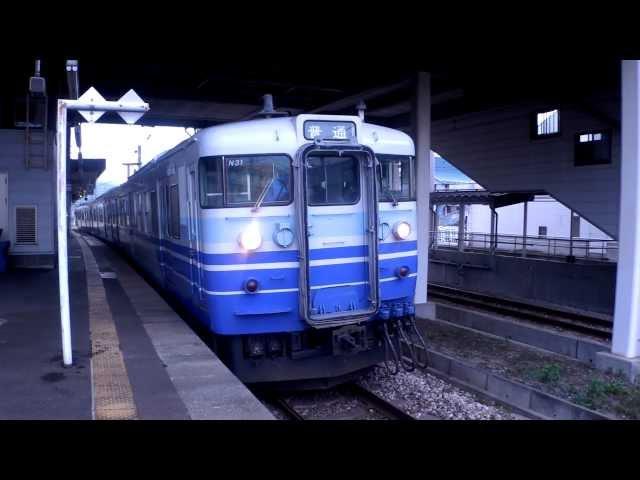 115系N31編成　上越線1745M　六日町駅発車