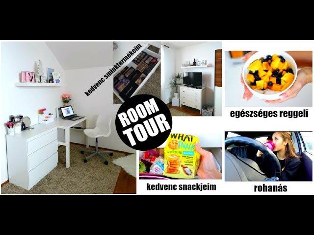 Room Tour + kedvenceim I izzasztó edzés I VLOG