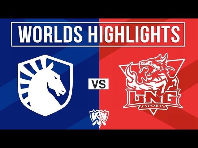 TL vs LNG Full Highlights | Worlds 2024 Swiss Stage | Team Liquid vs LNG Esports