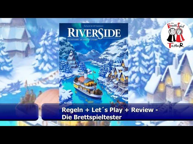 Riverside vom Kobold Spieleverlag - Regeln + Let´s Play + Review - Brettspiel - Die Brettspieltester