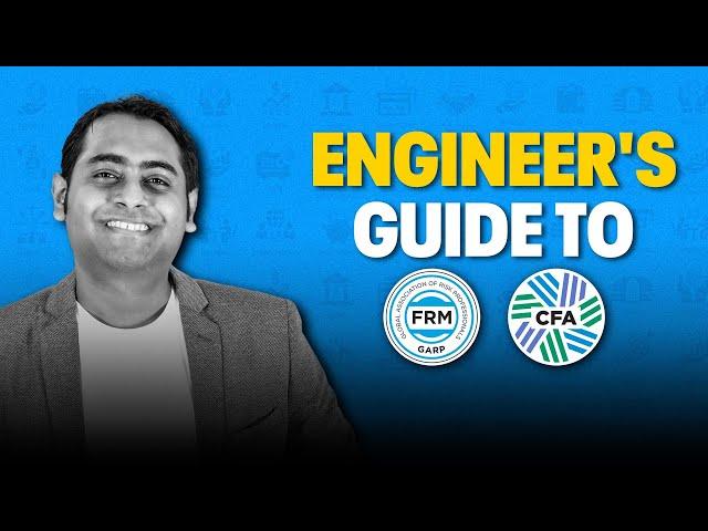 Engineer’s Roadmap to CFA & FRM – The Ultimate Finance Career Guide