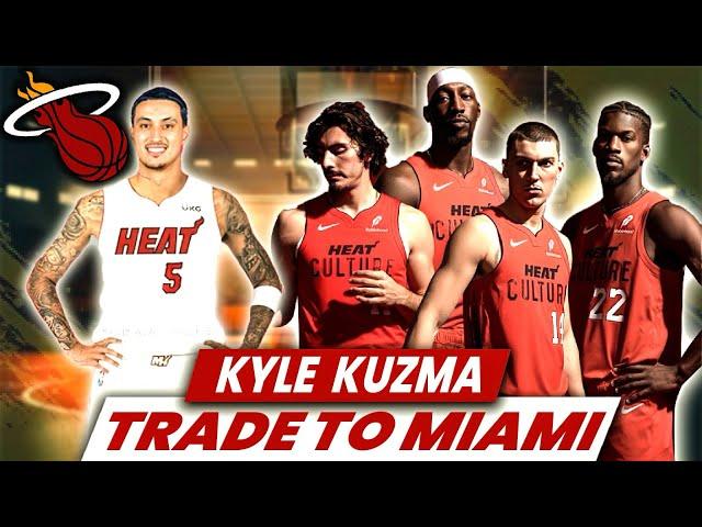 Kyle Kuzma AVAILABLE For TRADE, Miami Heat NEED HIM!! MOCK NBA TRADE!!