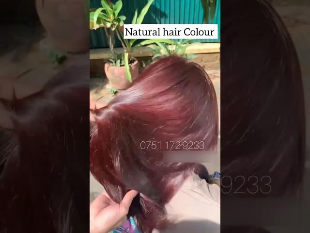 DIY Natural Red Hair Color, Shiny/Long Hair in 30 Days #haircolor #haircare #hair