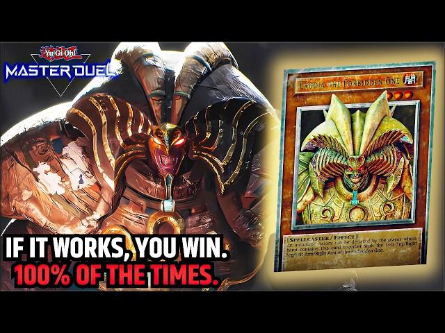 ️IF IT WORKS, YOU WIN: 100% OF THE TIMES.️- EXODIA DECK PROFILE [YU-GI-OH! MASTER DUEL]