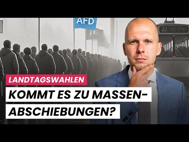 Droht Massenabschiebung und Einreisestopp? AFD Sachsen und Thüringen vor historischem Wahlsieg!