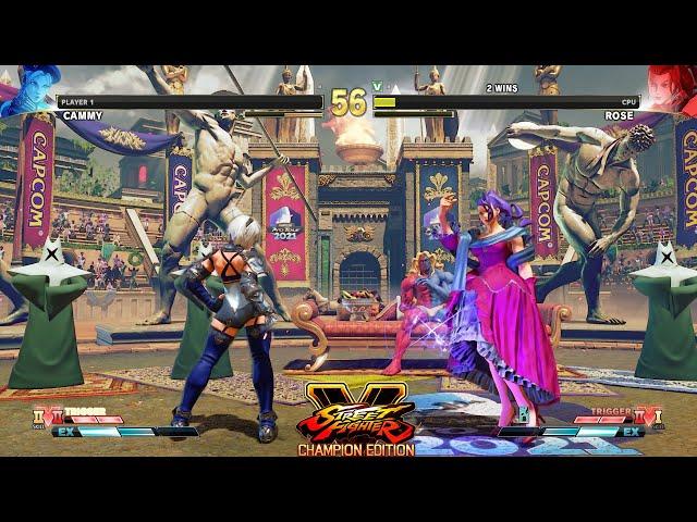 Street Fighter V: CE Cammy vs Rose PC Mod