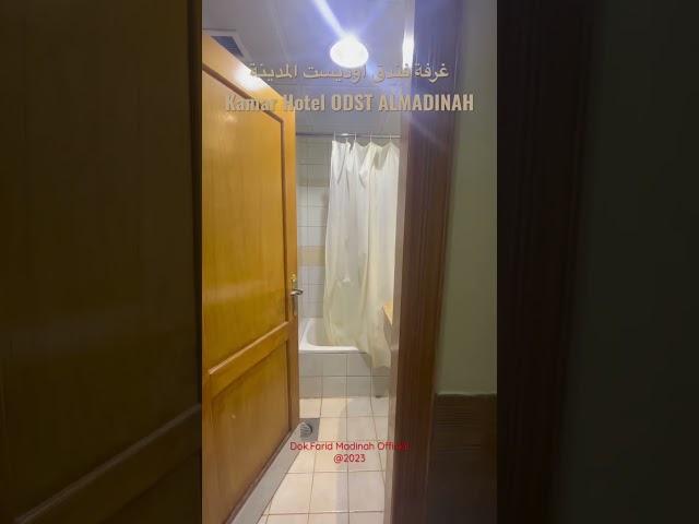 Kamar Hotel ODST ALMADINAH (dok,@FaridMadinahOfficial)