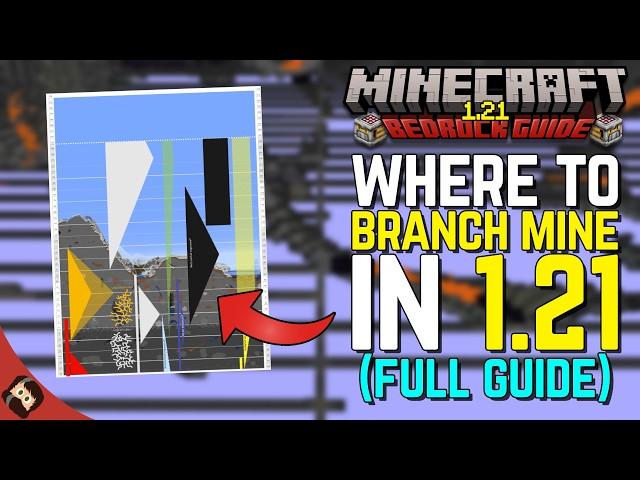 BEST Mining Location For ALL ORES | Minecraft Bedrock Guide 1.21 EP6