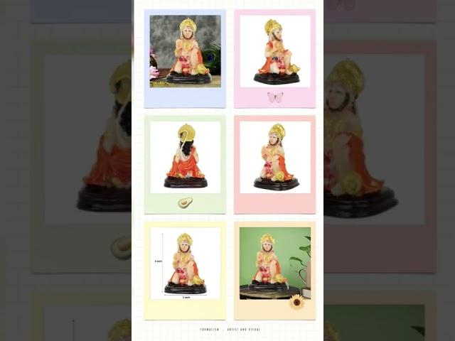 STARPION : Handicraft Lords Idols For Car Dashboard, Study Table ,Home Temple : Made By Starpion